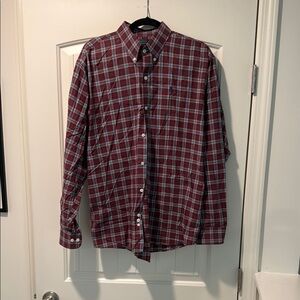 Men's Polo Ralph Lauren Red Plaid Shirt